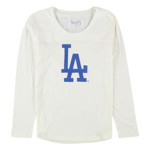 Touch Womens LA Dodgers Logo Graphic T-Shirt, lad, M